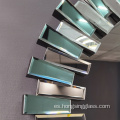 Efecto 3D de forma redonda MDF Mirror colgante